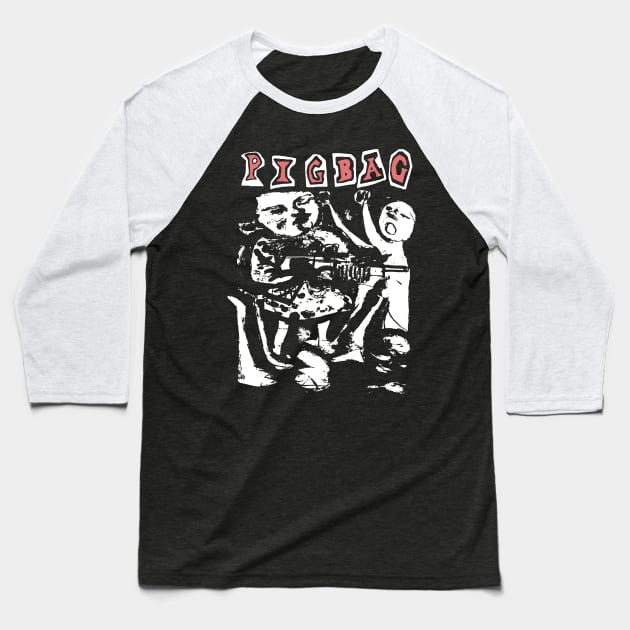 pigbag uk post punk Baseball T-Shirt by TeeFection